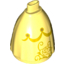 Набор LEGO SKIRT WITHOUT HIP, NO. 1 NO. 1, Bright Light Yellow