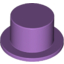 Набор LEGO Minifig Top Hat, Lavender