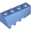 Набор LEGO Wedge 4 x 2 Sloped Right, Medium Blue