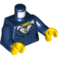 Набор LEGO MINI UPPER PART NO. 3415, Темно-синий