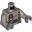 Набор LEGO MINI UPPER PART NO. 3402, Flat Silver