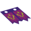 Набор LEGO PE FOIL BANNER, 2PC, 38X60MM, Trans-Clear