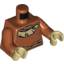 Набор LEGO MINI UPPER PART NO. 3442, Темно-оранжевый