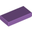 Набор LEGO Tile 1 x 2 with Groove, Medium Lavender
