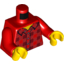 Набор LEGO MINI UPPER PART NO.3425, Красный