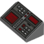 Набор LEGO ROOF TILE 1X2X2/3, ABS NO. 6, Темный сине-серый