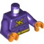 Набор LEGO MINI UPPER PART NO. 3446, Темно-фиолетовый