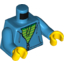 Набор LEGO MINI UPPER PART NO.3431, Dark Azure