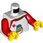 Набор LEGO MINI UPPER PART NO.3432, Белый