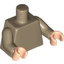 Набор LEGO MINI UPPER PART, NO. 3482, Dark Tan