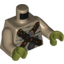 Набор LEGO MINI UPPER PART, NO. 3461, Dark Tan