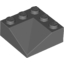 Набор LEGO Slope 33В° 3 x 3 Double Concave, Темный сине-серый