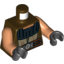 Набор LEGO MINI UPPER PART, NO. 3476, Темно-коричневый