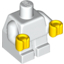 Набор LEGO MINI FIGUR BABY BODY, Белый