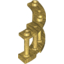 Набор LEGO Fence Spindled 4 x 4 x 2 Quarter Round with 3 Studs, Pearl Gold