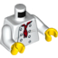 Набор LEGO MINI UPPER PART NO. 3490, Белый