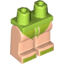 Набор LEGO Hips and Light Flesh Legs with Lime Short Swimsuit and Lime Shoes Pattern, Light Flesh