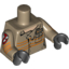 Набор LEGO MINI UPPER PART, NO. 3515, Dark Tan