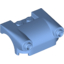 Набор LEGO Vehicle Mudguard 3 x 4 with Headlights, Medium Blue
