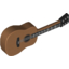 Набор LEGO Utensil Guitar Acoustic with Black Neck and Silver Strings Pattern, Medium Dark Flesh