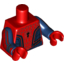 Набор LEGO MINI UPPER PART, NO. 3512, Красный