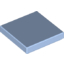Набор LEGO Tile 2 x 2 with Groove, Bright Light Blue