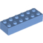 Набор LEGO Brick 2 x 6, Medium Blue
