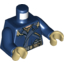 Набор LEGO MINI UPPER PART, NO. 3564, Темно-синий