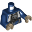 Набор LEGO MINI UPPER PART, NO. 3568, Темно-синий
