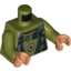 Набор LEGO MINI UPPER PART, NO. 3570, Оливковый