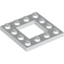 Набор LEGO Plate Special 4 x 4 with 2 x 2 Cutout, Белый