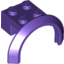 Набор LEGO Mudguard 4 x 2 1/2 x 2 with Arch Round, Темно-фиолетовый