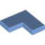 Набор LEGO Tile 2 x 2 Corner, Medium Blue