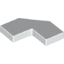 Набор LEGO Tile, Modified 2 x 2 Corner with Cut Corner - Facet, Белый