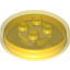Набор LEGO Dimensions Stand - Toy Tag 4 x 4 x 2/3 with 4 Studs - Trans Yellow Top and Trans Orange Bottom (Generic for Gadgets), Trans-Yellow