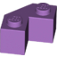 Набор LEGO Facet 2 x 2, Medium Lavender