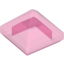 Набор LEGO Slope 45В° 1 x 1 x 2/3 Quadruple Convex, Trans-Dark Pink