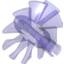 Набор LEGO Jet Engine Fan with 10 Blades and Technic Pin, Trans-Purple