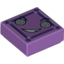 Набор LEGO FLAT TILE 1X1, NO. 172, Medium Lavender