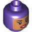 Набор LEGO Batgirl's head, Темно-фиолетовый