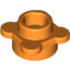 Набор LEGO Plate Round 1 x 1 with Flower Edge [4 Petals], Оранжевый