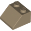 Набор LEGO Slope 45В° 2 x 2, Dark Tan