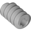 Набор LEGO WORM GEAR, 2 MODULE, FOR GEAR WHEEL, Светлый сине-серый