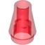 Набор LEGO Cone 1 x 1 [No Top Groove], Прозрачный красный
