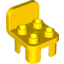 Набор LEGO DUPLO CHAIR 2X2X2, Желтый