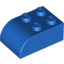 Набор LEGO Brick 2 x 3 with Curved Top, Голубой