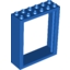 Набор LEGO Door Frame 2 x 6 x 6 Freestyle, Голубой