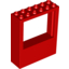 Набор LEGO Window 2 x 6 x 6 Freestyle, Красный