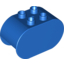 Набор LEGO Duplo Brick 2 x 4 x 2 Rounded Ends, Голубой