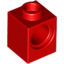 Набор LEGO Technic Brick 1 x 1 with Hole, Красный